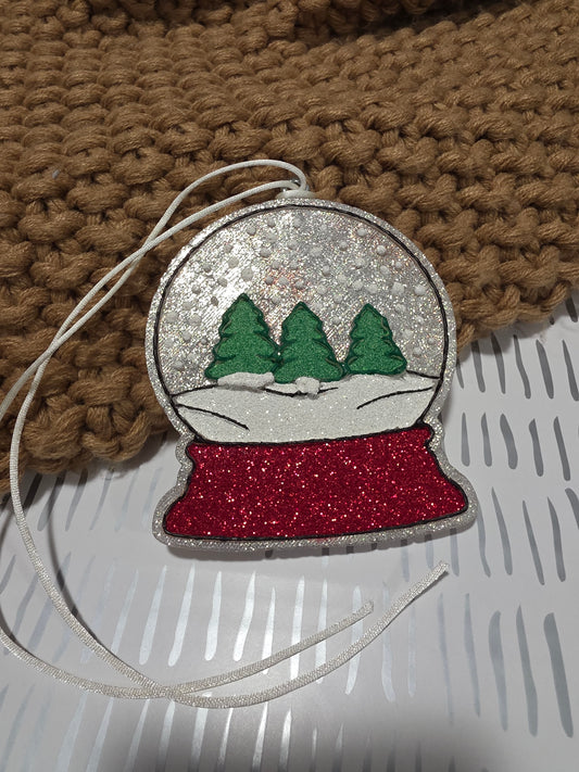 Tree Snowglove Car Freshie