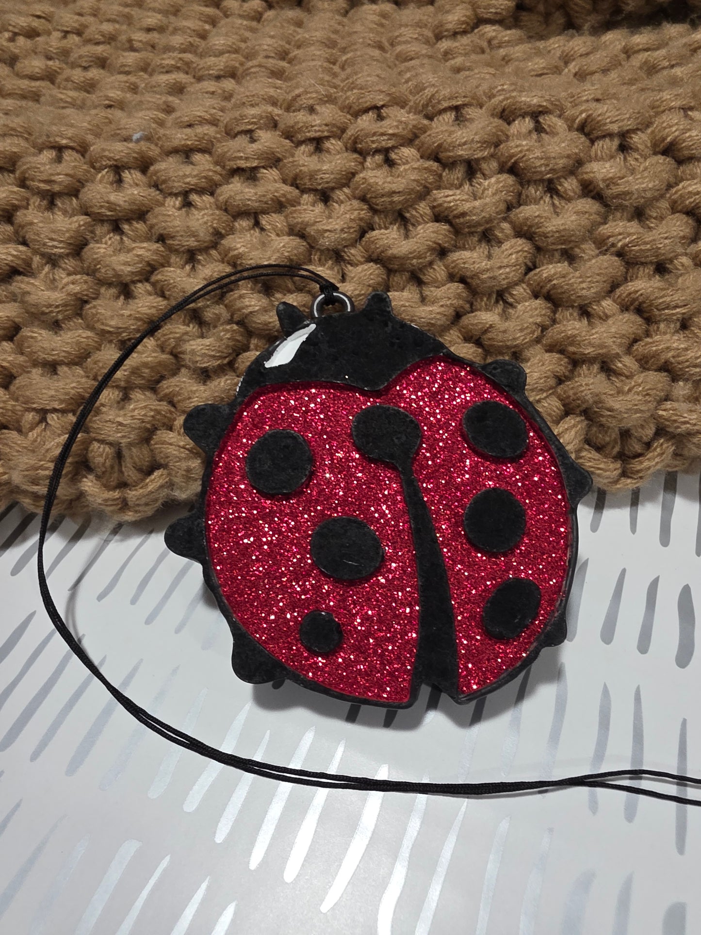 Lady Bug Car Freshie