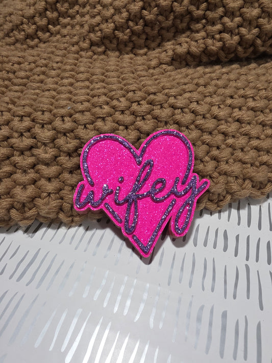 Wifey Heart Car Freshie