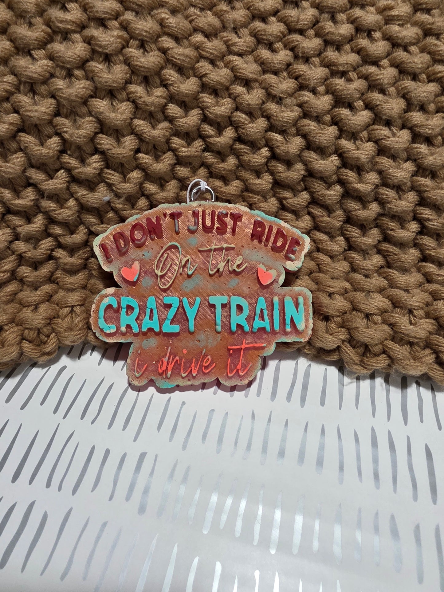 Crazy Train Car Freshie