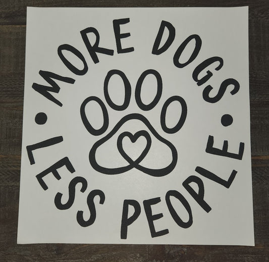 More Dogs Less People