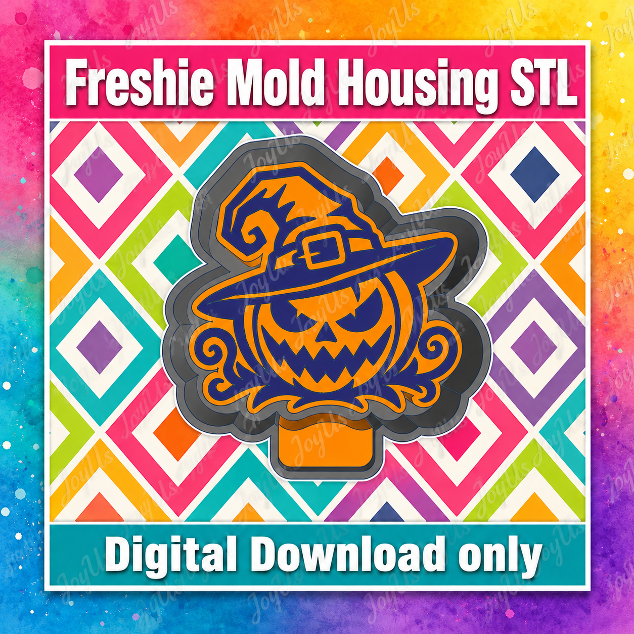 Pumpkin Hat | Freshie Mold STL File | Digital Download