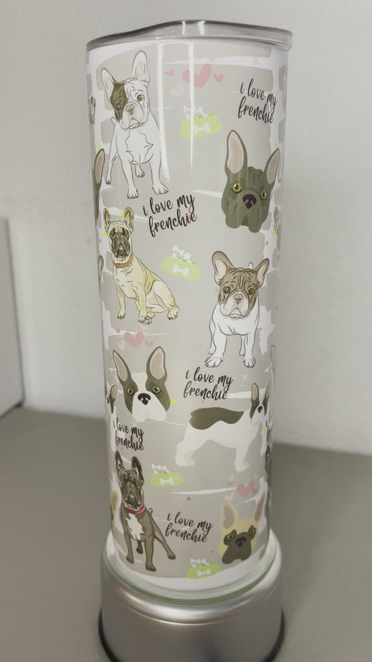 I Love My Frenchie 20 oz Tumbler