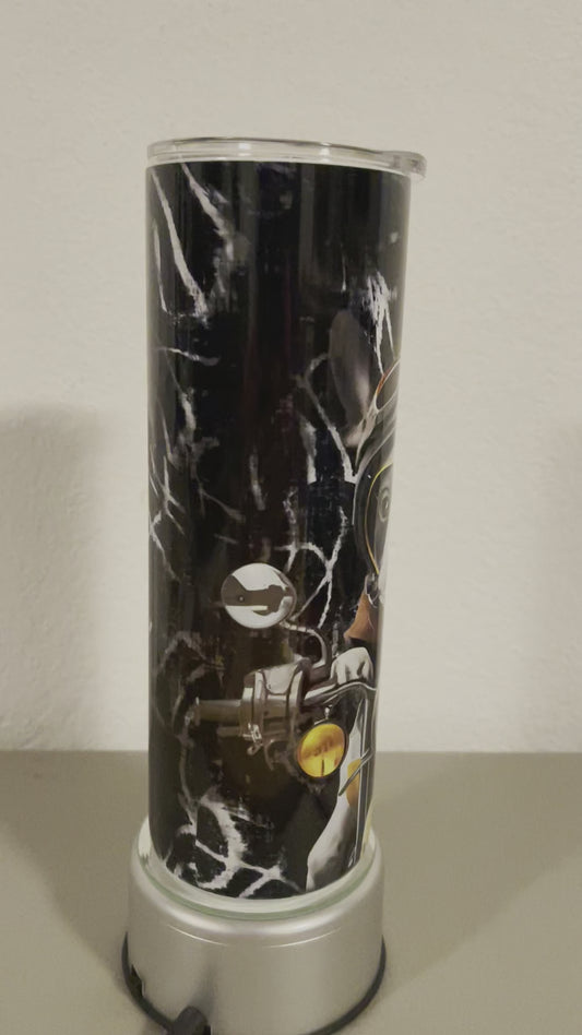 Motorcycle Frenchie 20 oz Tumbler