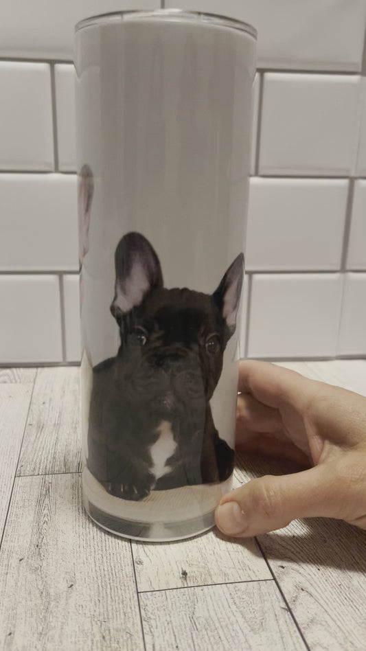 Three Frenchies 20 oz Tumbler