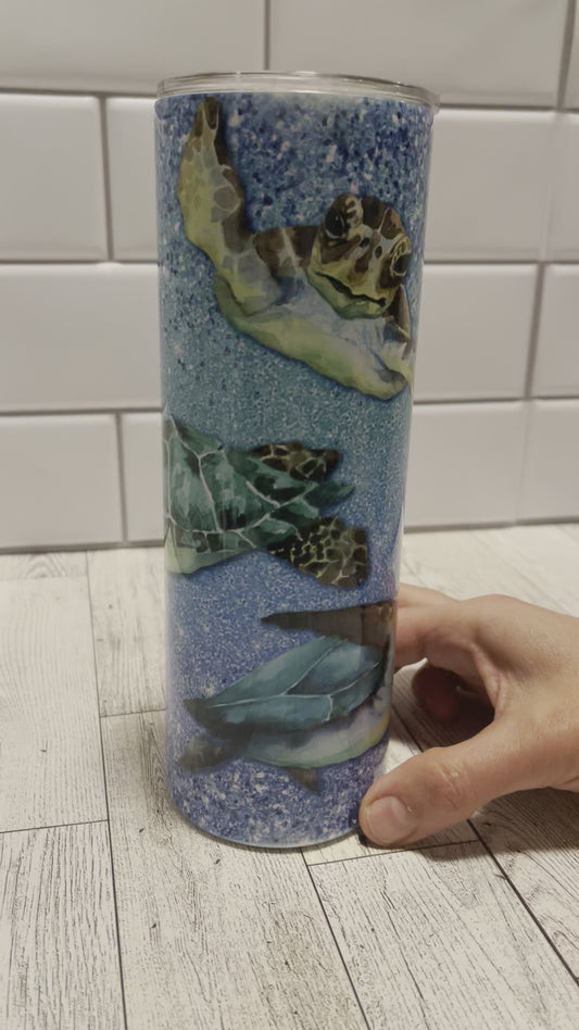 Sea Turtle 20 oz Tumbler