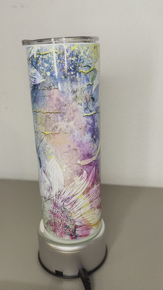 Colorful Sunflowers 20 oz Tumbler