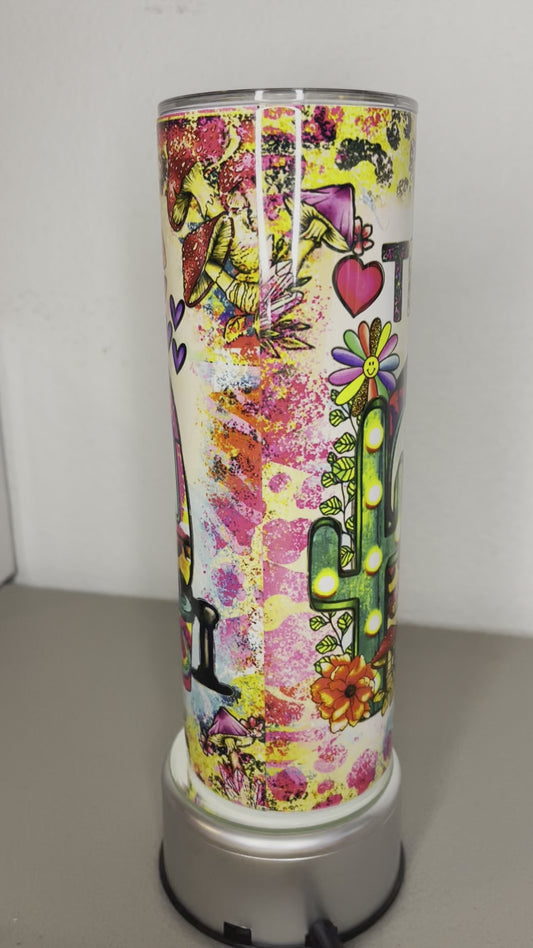 Trippy Hippie 20 oz Tumbler