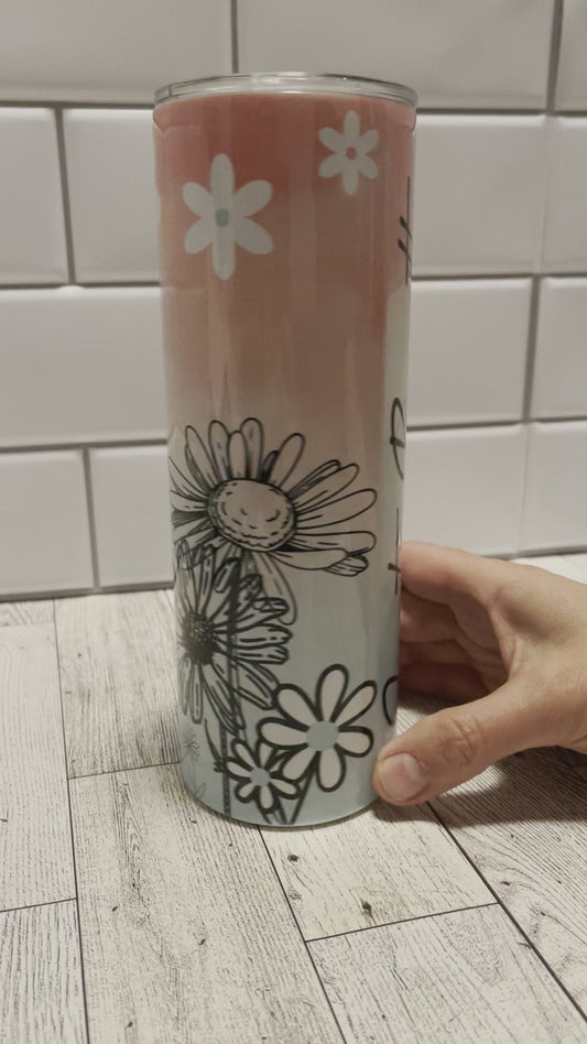 Just Breathe 20 oz Tumbler