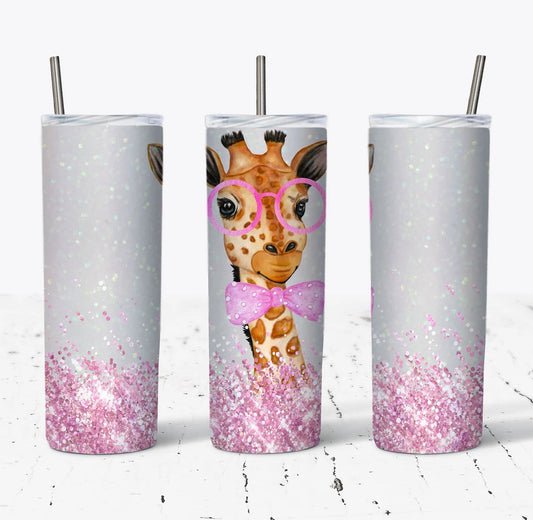 Ginger Giraffe 20 oz Tumbler