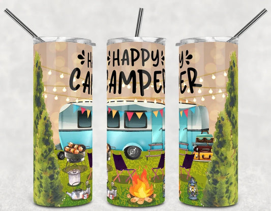 Happy Camper 20 oz Tumbler